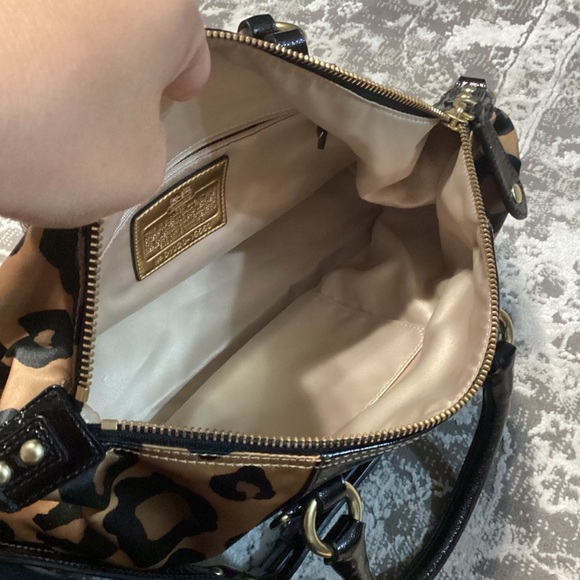 Coach leopard satchel - Picture 5 of 5